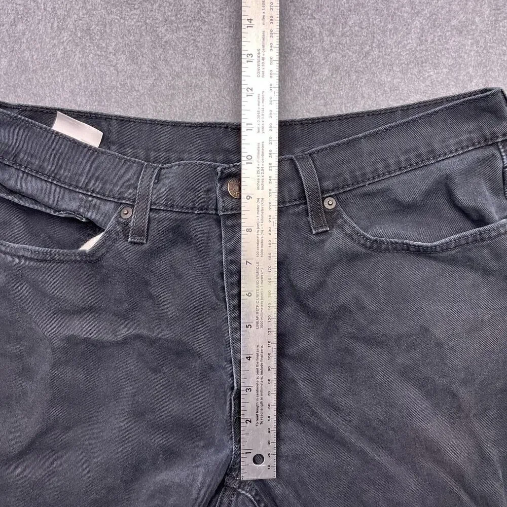 Levi's‎ 541 Tapered Jeans Mens 34x34 (Fits 34x32) Black Denim